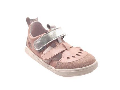 Letní barefoot sandálky PEGRES SBF22 růžová