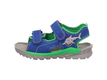 Letní sandálky RICOSTA 4500102/150 azur/neongrün