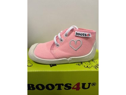 Boots4u teniska T015A světlá rose