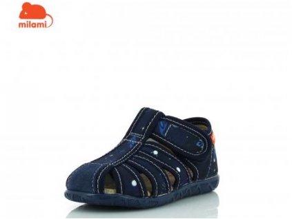 Domácí obuv / papučky MILAMI 114-66SV blue