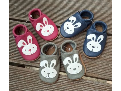 kožené capáčky zajíček 4