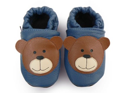 Capáčky Medvídek modrý AFELO 1