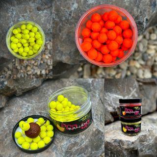 📦 Dostupné varianty: 🔸 Průměry: 12 mm & 15 mm (double kulička – “doublesska”) 🔸 Extra výdrž i v silném proudu 🔸 Široká...