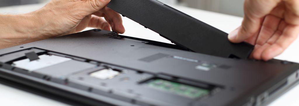 Výměna integrované baterie v notebooku