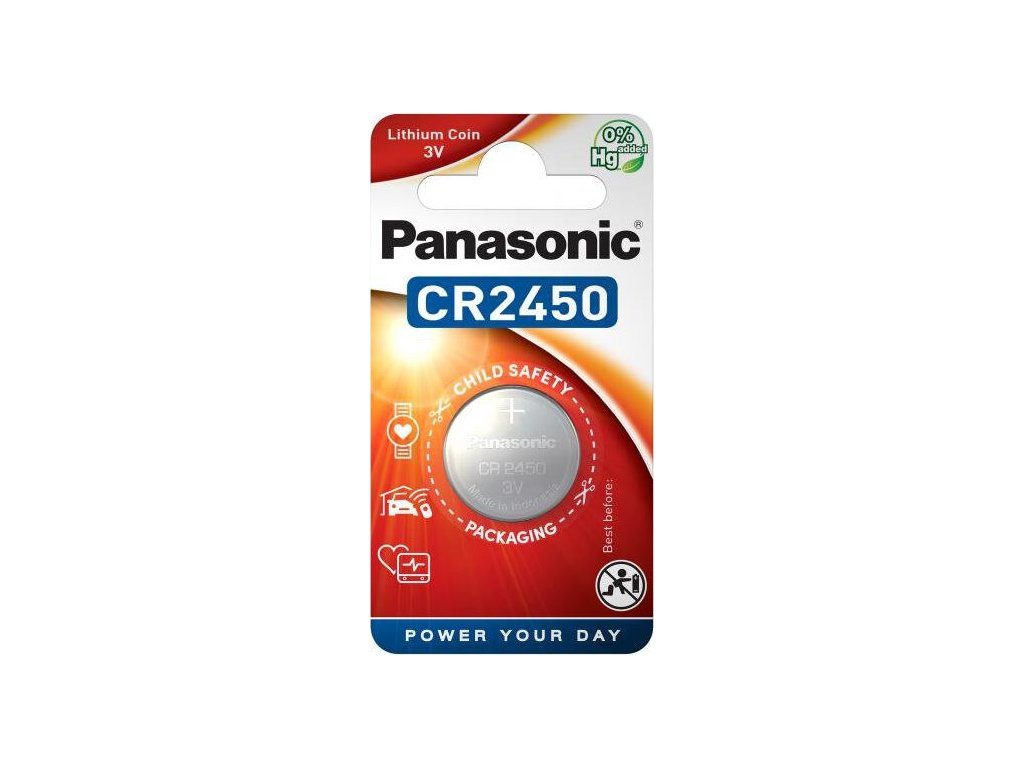 bateria litowa panasonic cr2450 blister