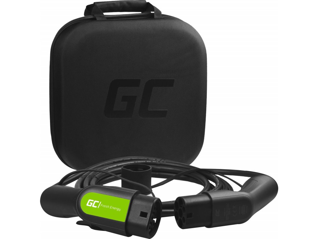 cable green cell gc type 2 36kw 164 ft for charging ev phev