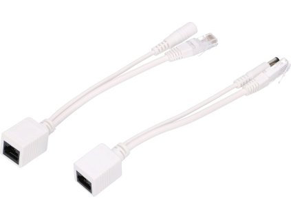PoE Injektor | Injektor a Splitter set, 100Mbps, Extralink 1 Port