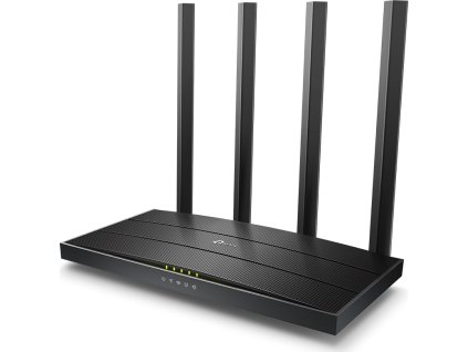 TP-Link Archer C6 | WiFi router | AC1200, MU-MIMO, Dual Band, 5x RJ45 1000 Mb/s
