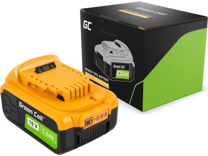 green cell battery for dewalt xr 18v 5ah battery replacement for dcb182