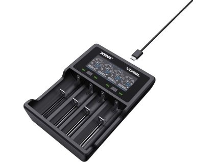 ladowarka do akumulatorow cylindrycznych li ion ni mh ni cd 18650 xtar vc4sl