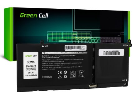 green cell battery g91j0 to dell latitude 3320 3330 3520 inspiron 15 3511 3525 5510