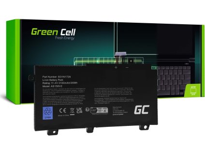 green cell battery b31n1726 for asus tuf gaming fx504 fx504g fx505 fx505d fx505g a15 fa506 a17 fa706