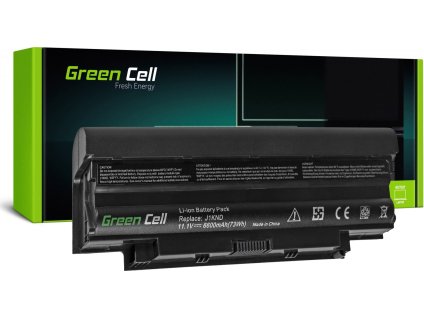 green cell battery for dell inspiron n3010 n4010 n5010 13r 14r 15r j1 rear 111v 6600mah
