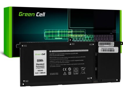 green cell battery h5ckd txd03 to dell inspiron 5400 5401 5406 7300 5501 5502 5508