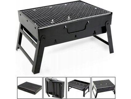 zahradny turisticky skladaci gril lahky karbon