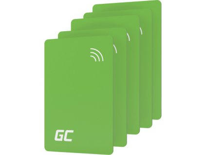 zestaw kart nfc habuden karty dostepu do stacji ladowania ev