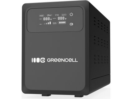 green cell uninterruptible power supply ups 1200va 800w with lcd display