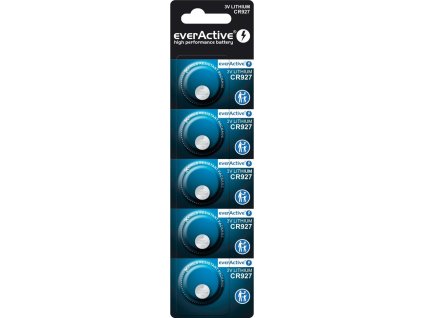 5 x bateria litowa mini everactive cr927 2