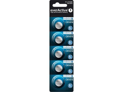 5 x bateria litowa mini everactive cr1616 4