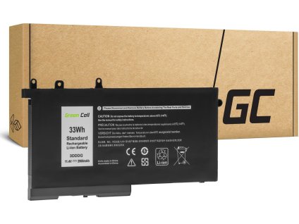 battery green cell 3dddg 93ftf for dell latitude 5280 5290 5480 5490 5495 5580 5590