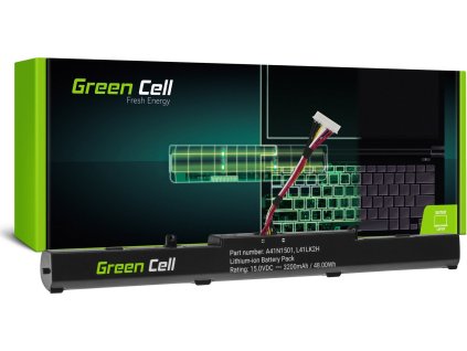battery green cell a41n1501 for asus rog gl752 gl752v gl752vw asus vivobook pro n552 n552v n552vw n552vx n752 n752v n752vx