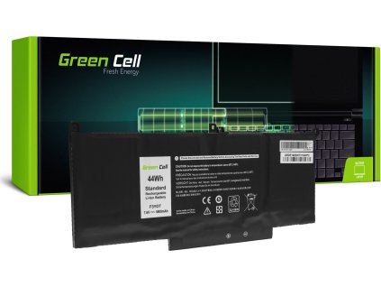 green cell battery f3ygt for dell latitude 7280 7290 7380 7390 7480 7490
