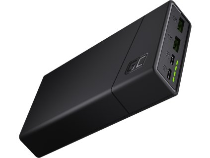 power bank green cell gc powerplay20 20000mah with fast charging 2x usb ultra charge and 2x usb c power delivery 18w