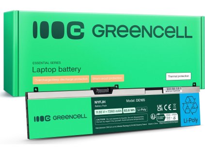 bateria nyfjh 6c 0nyfjh 0ry3f9 0vrx0j do laptopow dell precision 15 7530 7540 7740