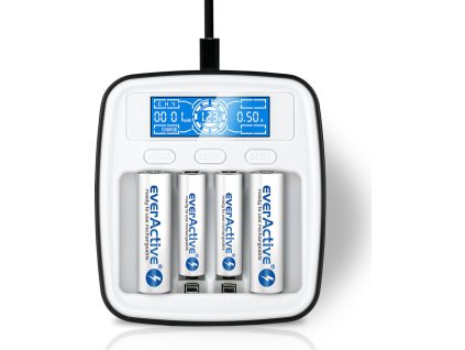 ladowarka akumulatorkow ni mh profesjonalna everactive nc 1000m 12