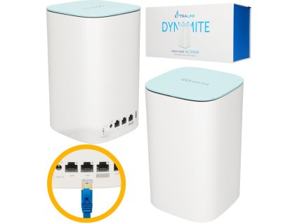 Extralink Dynamite C31 | Modul rozšiřující síť Mesh | AC3000, MU-MIMO, Domácí systém Mesh WiFi