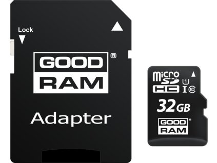 goodram microsdhc 32gb class 10 uhs i adapter sd 2