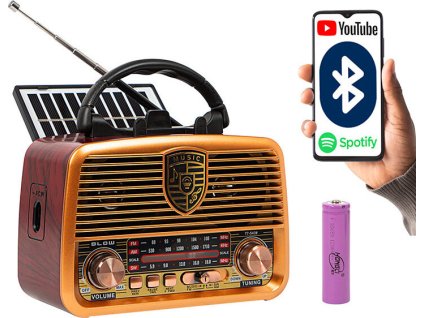 radio analogowe przenosne solarne blow 77 540