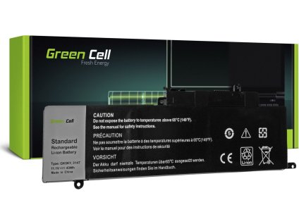 green cell battery for dell inspiron 11 3147 3148 3152 3153 13 7347 7348 7352 111v 3850mah