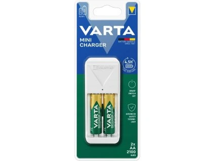 nabijacka varta mini charger 2xaa 2100 mah