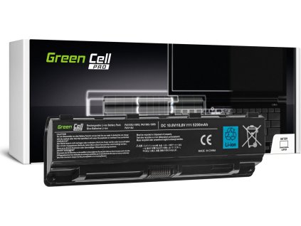 green cell pro battery for toshiba satellite c850 c855 c870 l850 l855 pa5109u 1brs 111v 5200mah