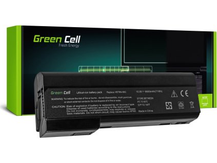 green cell battery for hp elitebook 8460p probook 6360b 6460b 111v 6600mah