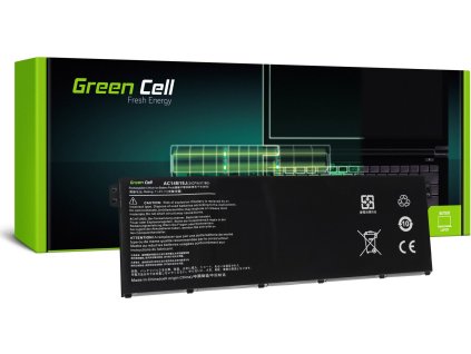 green cell battery for acer aspire e 11 es1 111m es1 131 e 15 es1 512 114v 2200mah