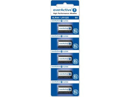 5 x bateria alkaliczna everactive 4lr44 lr1325 544a 3