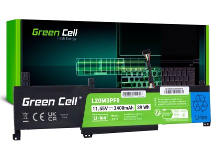 bateria green cell l20m3pf0 lenovo ideapad 3 14itl6 15itl6 17itl6 s14 v14 15 17 g2 g3