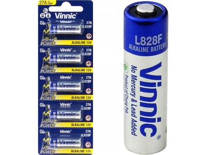 vinnic 27a bateria alkaiczna 12v l828f 5szt