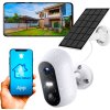 Venkovní kamera se solárním panelem | bezdrátová | Full HD 1080p | Wi-Fi | 5200mAh baterie | IP54 | Smart Life SolarEye