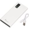 Powerbanka, 10 000mAh, rychlé nabíjení, USB-C, Extralink EPB-067W, bílá