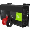 przetwornica napiecia inwerter green cell pro 12v na 230v 1000w2000w czysta sinusoida