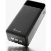 Powerbanka | 30 000mAh, rychlé nabíjení, USB-C, Extralink EPB-124, černá