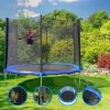 trampolina ogrodowa z siatka drabinka 12ft srednica 366cm do ogrodu lato kod producenta ex 32143