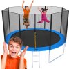 Trampolína 12FT - Bezpečná relaxační zóna pro vaše děti plná zábavy