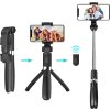 media tech mt5542 selfie stick statyw uchwyt 2w1 pilot bluetooth 4
