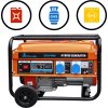 Elektrocentrála | hybridní | 3kW | 1F | EGH-3000