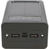 Solární powerbanka, 30 000mAh, USB-C, Extralink EPB-093, černá