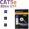 305m UTP síťový kabel | CAT5E | Šedé PVC